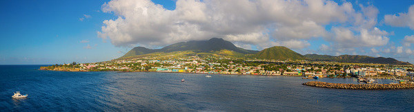 Beauty of the Caribbean island of St. Kitts Print
