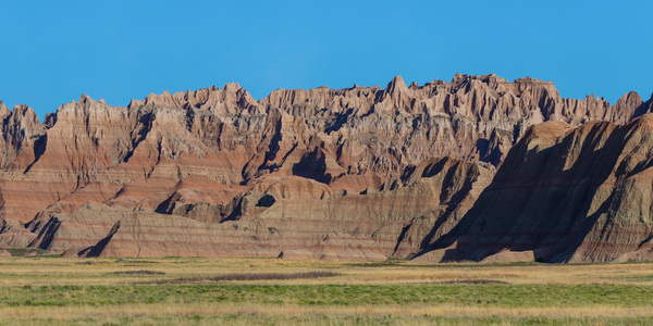 Breathtaking Panoramic Views - Badlands National Park   Print