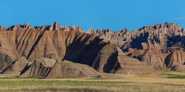 Breathtaking Panoramic Views - Badlands National Park Print