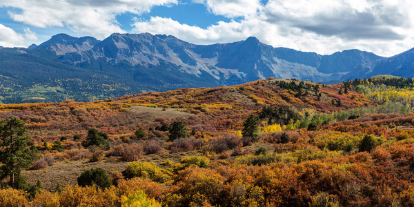 Colorado Painted Landscape Panorama PT1a Téléchargement Numérique