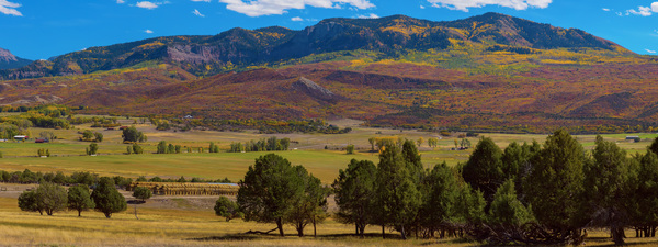 Courthouse Mountain Baldy Peak San Juan Large Print
