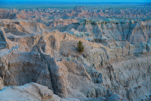 Enigmatic Beauty - Badlands National Parks Maze of Buttes Print