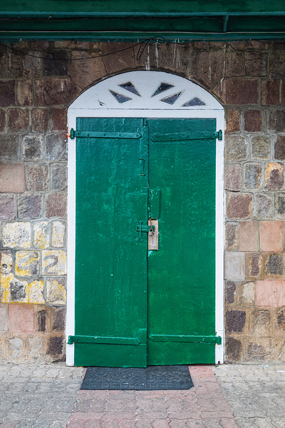 Essence of Caribbean Architecture Print