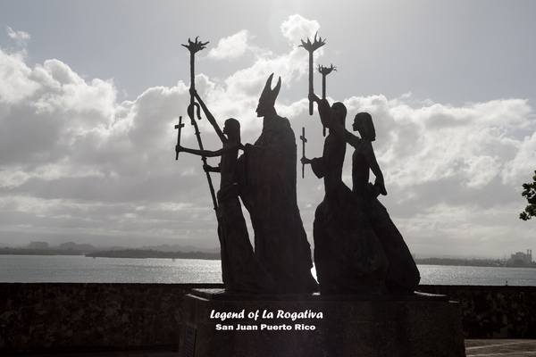 Legend of La Rogativa Poster Postcard Print