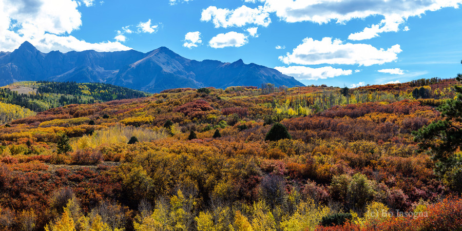 Colorado Painted Landscape Panorama PT2a  Imprimer