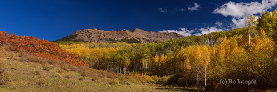 SW Rocky Mountain Autumn Panorama View  Imprimer