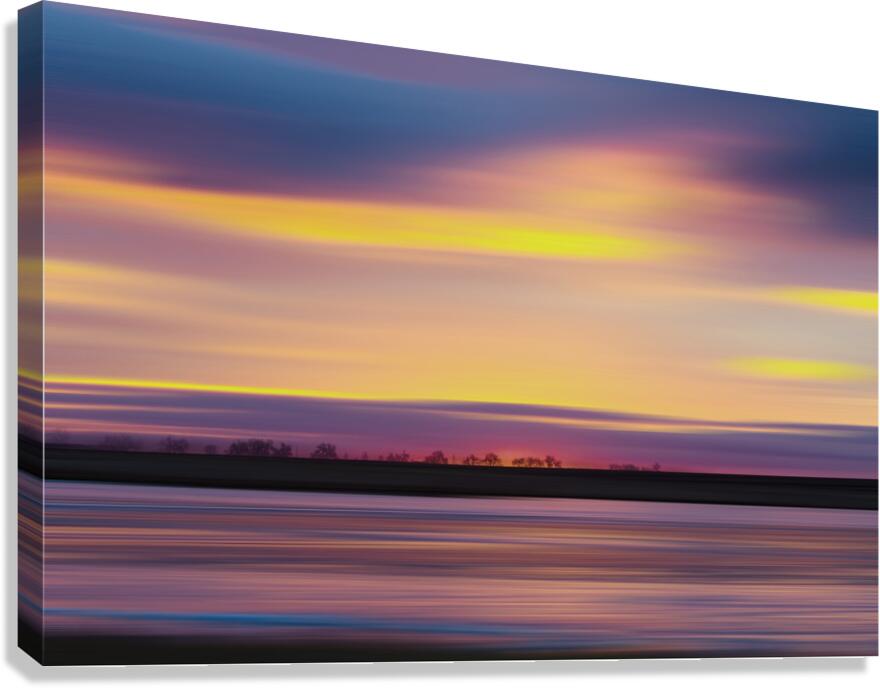 Beautiful Colorful Boulder County Winter Morning Canvas Print