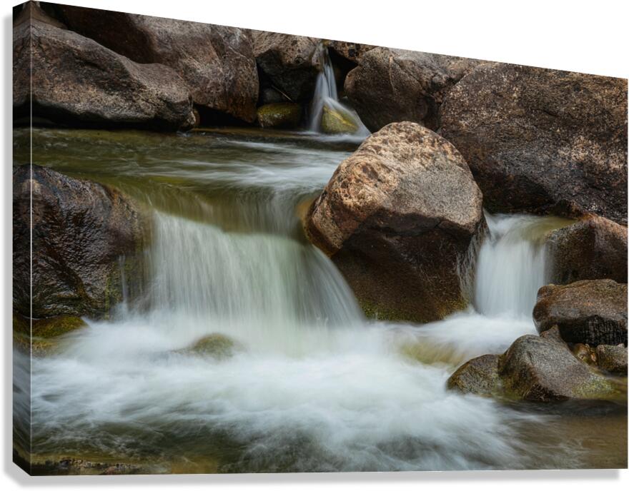 Boulder Creek Splashdown Canvas Print