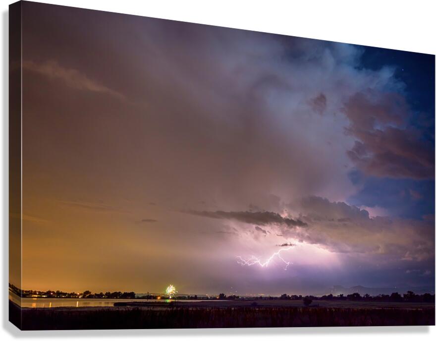 North To South Canvas Print