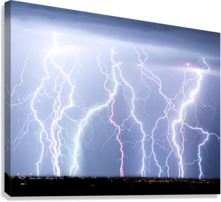 ELECTRIC SKIES C BO INSOGNA  Canvas Print