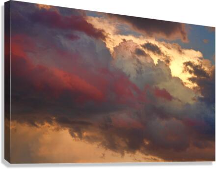 cloudscape sunset 46  Impression sur toile