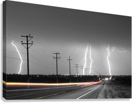 Into The Storm Canvas Print