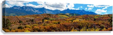 Telluride Panorama 11 Canvas Print