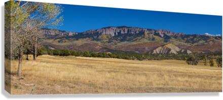 Telluride Panorama4 1 Canvas Print