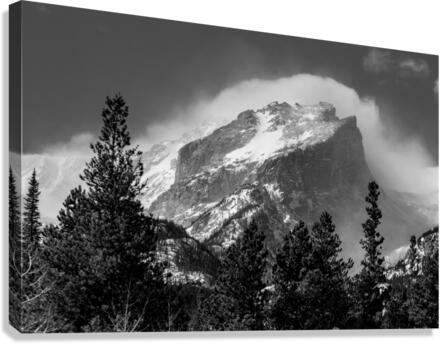 Rocky Mountain Might Canvas Print
