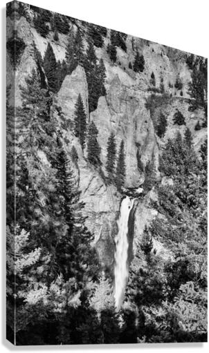 Tower Falls Canvas Print