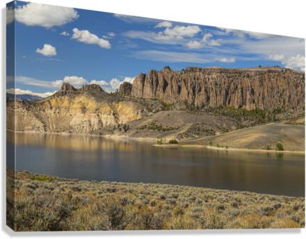 Blue Mesa Dillon Pinnacles Canvas Print