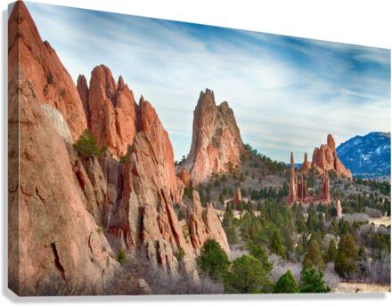 Garden of the Gods Canvas Print
