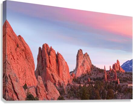 Colorado Garden of the Gods Canvas Print