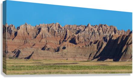 Breathtaking Panoramic Views - Badlands National Park    Canvas Print