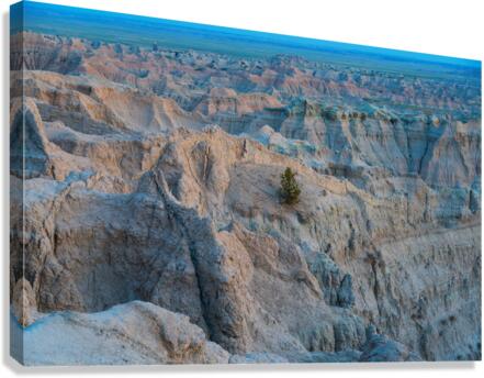 Enigmatic Beauty - Badlands National Parks Maze of Buttes Canvas Print