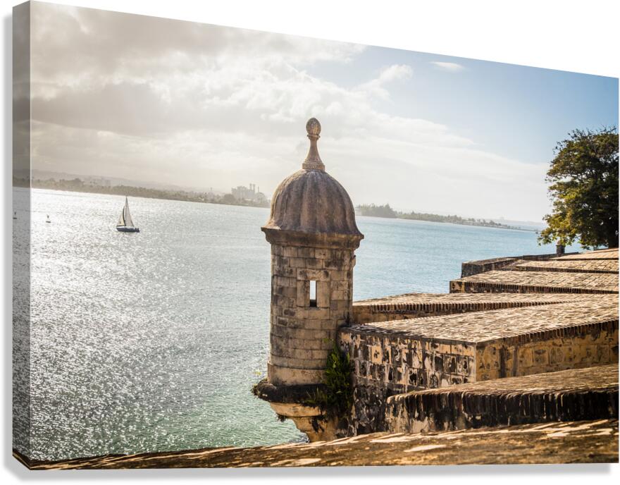 A Picturesque Scene in San Juan Puerto Rico Canvas Print