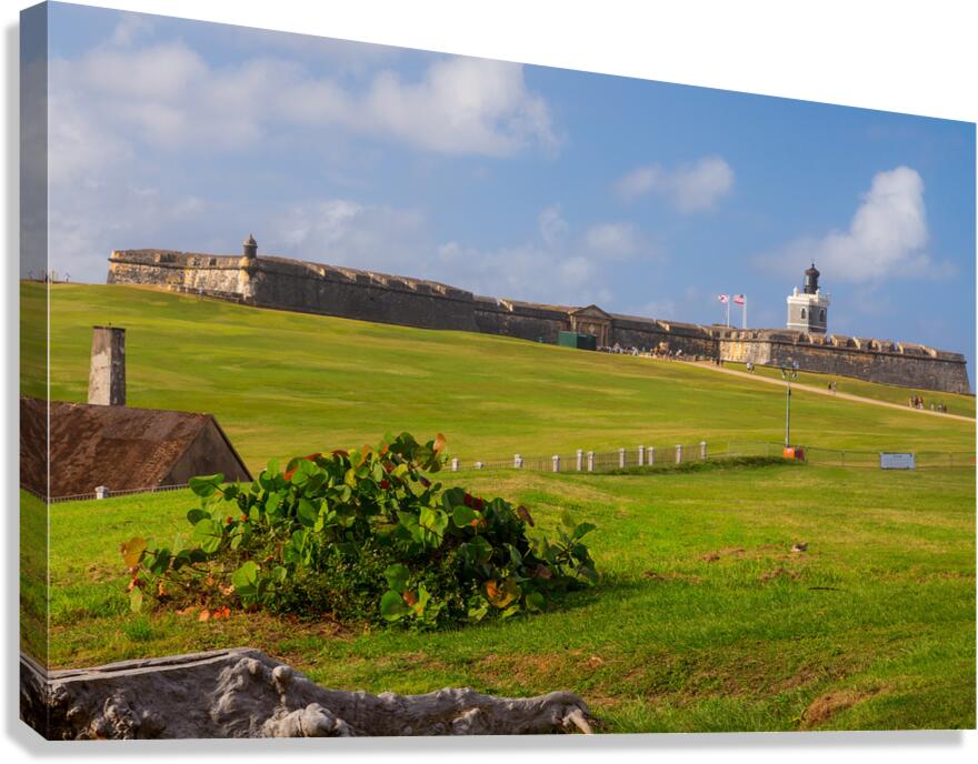 Castillo San Felipe del Morro in Old San Juan Canvas Print
