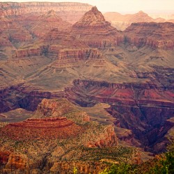 Amazing Colorful Spring Grand Canyon View