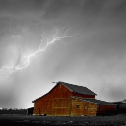 Watching The Storm From The Farm BWSC