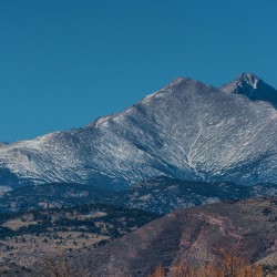 Meeker Longs Peak  Moon