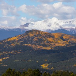 Rocky Mountain High Autumn View