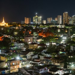 Lahug   Cebu City Night Skyline   Philippines