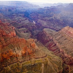 Grand Canyon Morning Scenic View