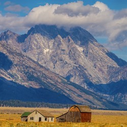 Cloud Crowned Peaks Teton Homestead Legacy