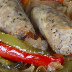 Sausage Peppers and Onions