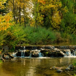 Lefthand Creek Longmont Autumn View