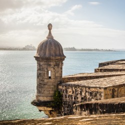 A Picturesque Scene in San Juan Puerto Rico