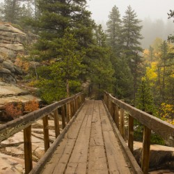 Bridge Into The Clouds 48x36