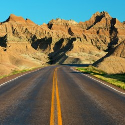 Majestic Badlands of South Dakota - A Scenic Drive of Natural Beauty