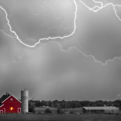 Farm Thunderstorm HDR BWSC