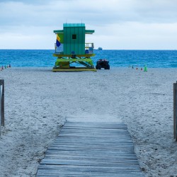 Inviting Stormy Miami Beach