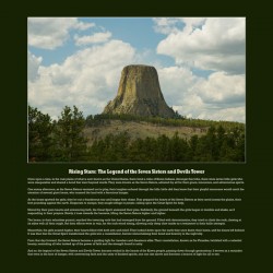 Rising Stars: The Legend of the Seven Sisters and Devils Tower