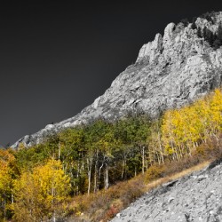 Monarch Pass Waning Gibbous Moon Selective
