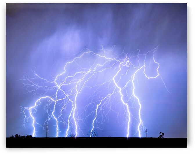 Lightning Electrical Sky by Bo Insogna