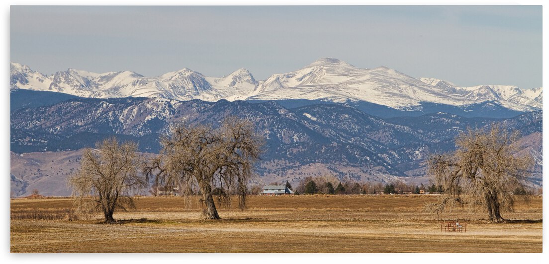 Colorado Front Range Continental Divide Panor by Bo Insogna