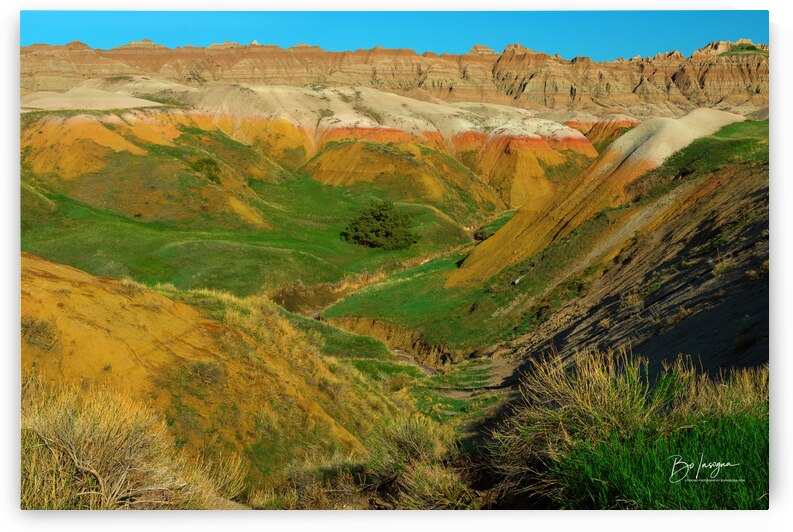 Enchanting Colors of the South Dakota Badlands by Bo Insogna