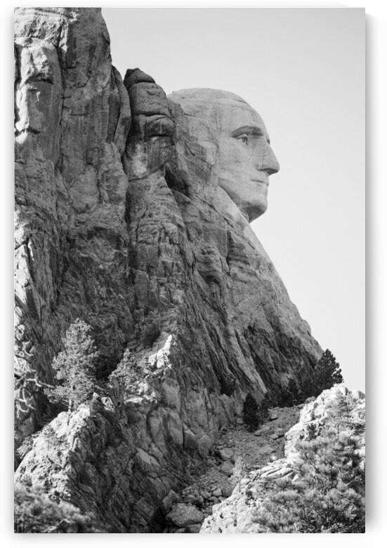 Silent Majesty George Washingtons Profile at Mount Rushmore by Bo Insogna