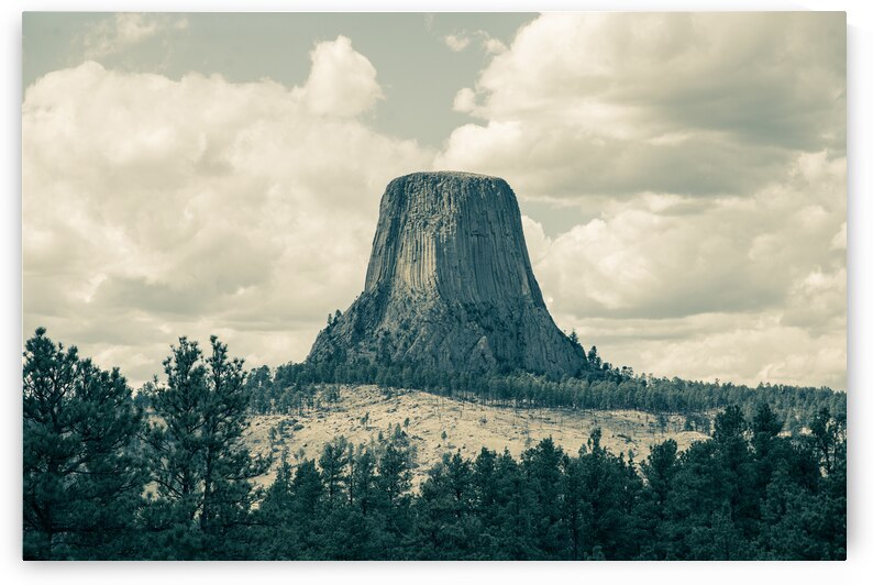 Devils Tower also called Grizzly Bear Lodge by Bo Insogna