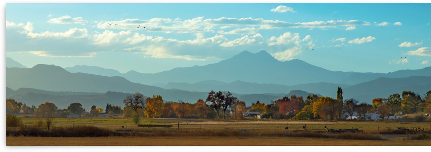 Autumns Embraces Colorado Rocky Mountain Majesty by Bo Insogna