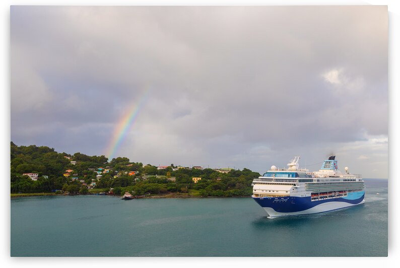 Rainbow - Marella Voyager Cruise Ship - St Lucia by Bo Insogna